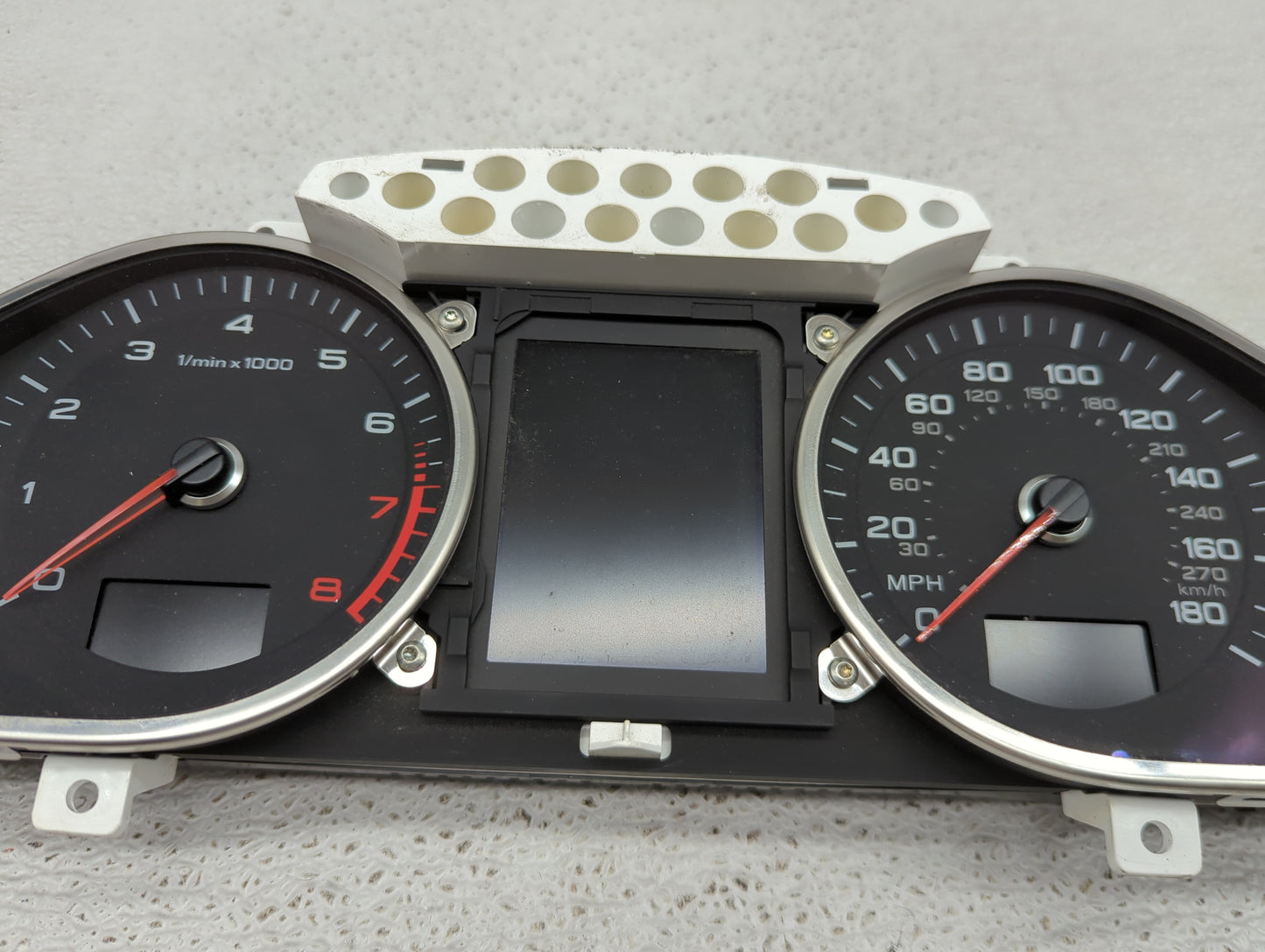 2013-2015 Audi Q7 Instrument Cluster Speedometer Gauges P/N:4L0920985S 503002472130 Miles:80K Fits Fits 2013 2014 2015 OEM U