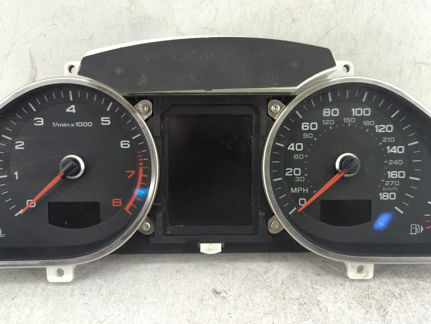 2013-2015 Audi Q7 Instrument Cluster Speedometer Gauges P/N:4L0920985S 503002472102 Miles:119K Fits Fits 2013 2014 2015 OEM 