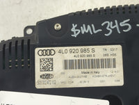 2013-2015 Audi Q7 Instrument Cluster Speedometer Gauges P/N:4L0920985S 503002472102 Miles:119K Fits Fits 2013 2014 2015 OEM 