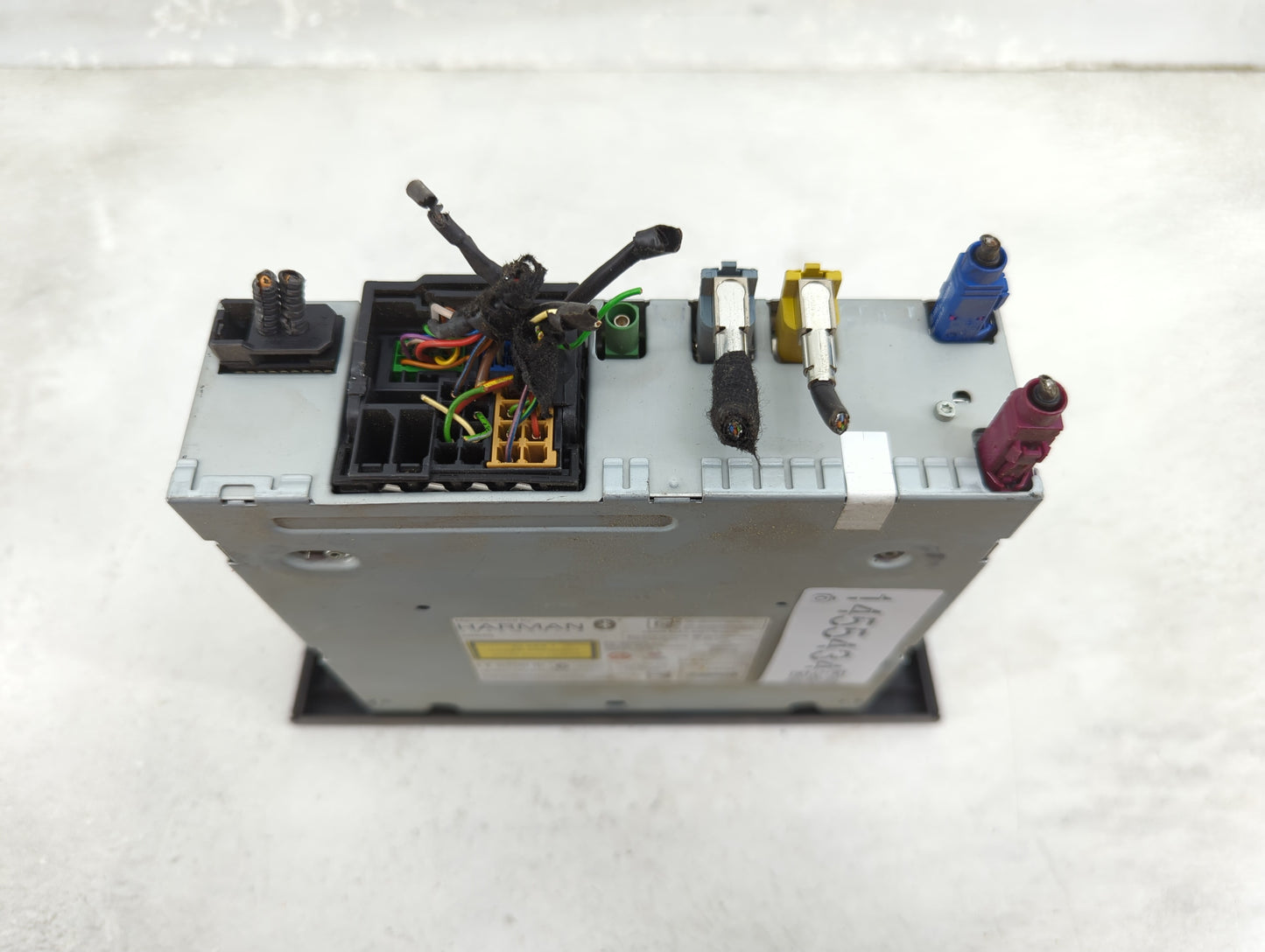 2013-2015 Audi Q7 Radio AM FM Cd Player Receiver Replacement P/N:60825-1 1548-10-2886 Fits Fits 2013 2014 2015 OEM Used Auto