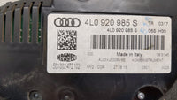 2013-2015 Audi Q7 Instrument Cluster Speedometer Gauges P/N:4 L0 920 985 S Fits Fits 2013 2014 2015 OEM Used Auto Parts - Oe