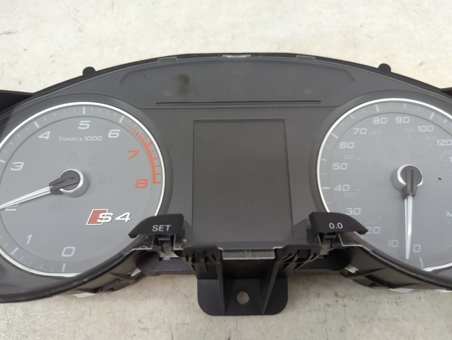 2013-2016 Audi S4 Instrument Cluster Speedometer Gauges P/N:8K0920983A Miles: Fits Fits 2013 2014 2015 2016 OEM Used Auto Pa