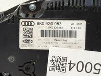 2013-2016 Audi S4 Instrument Cluster Speedometer Gauges P/N:8K0920983A Miles: Fits Fits 2013 2014 2015 2016 OEM Used Auto Pa