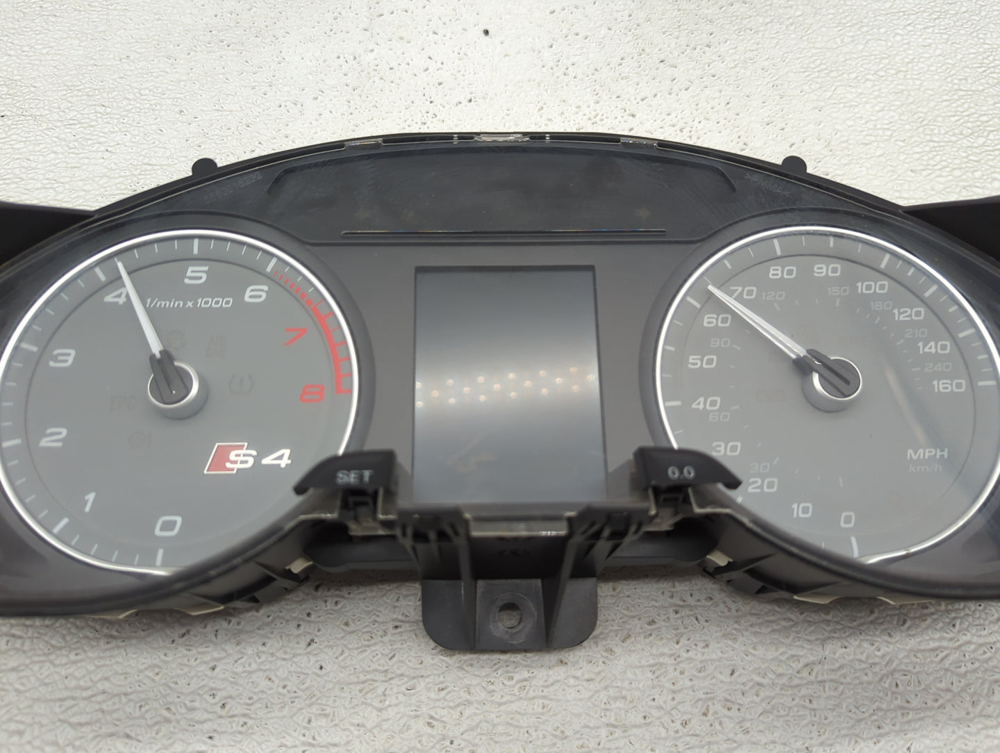 2013-2016 Audi S4 Instrument Cluster Speedometer Gauges P/N:8K0920983A Miles:86K Fits Fits 2013 2014 2015 2016 OEM Used Auto