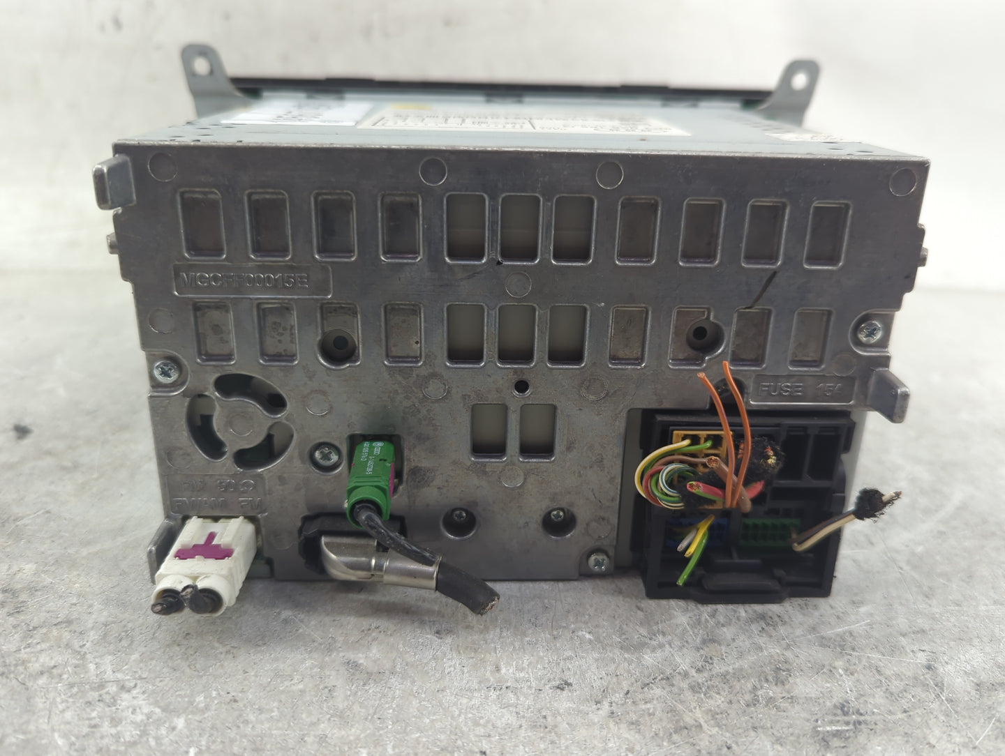 2013-2016 Audi S4 Radio AM FM Cd Player Receiver Replacement P/N:8R1035186Q CQ-JA12E6AE, PM6-001 Fits Fits 2013 2014 2015 20