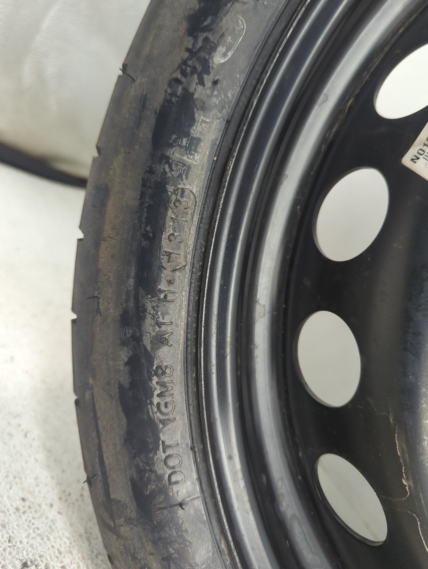 2014 Audi S4 Spare Donut Tire Wheel Rim Oem - Oemusedautoparts1.com