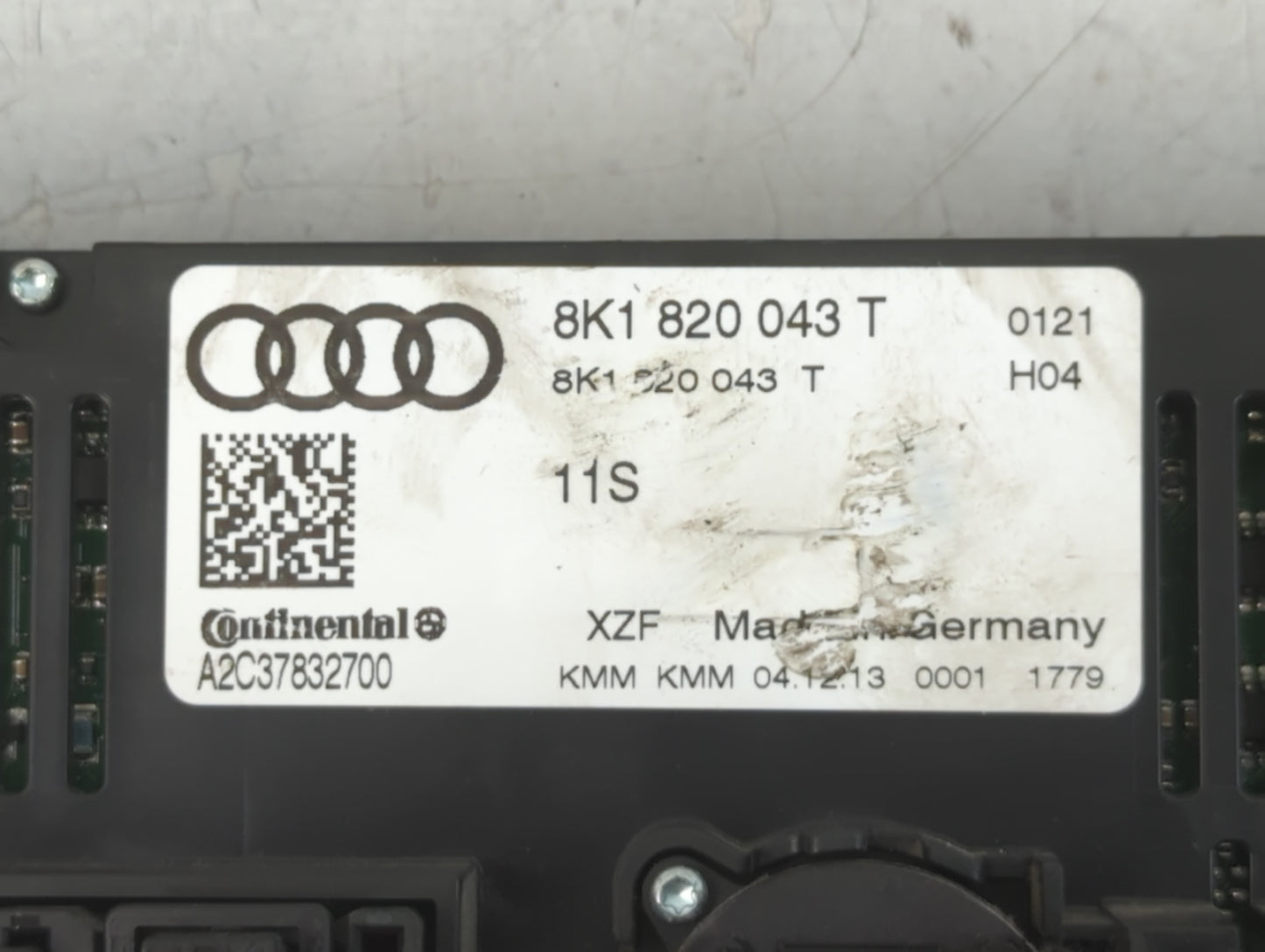 2014-2016 Audi S5 Climate Control Module Temperature AC/Heater Replacement P/N:8K1 820 043 T Fits Fits 2013 2014 2015 2016 2