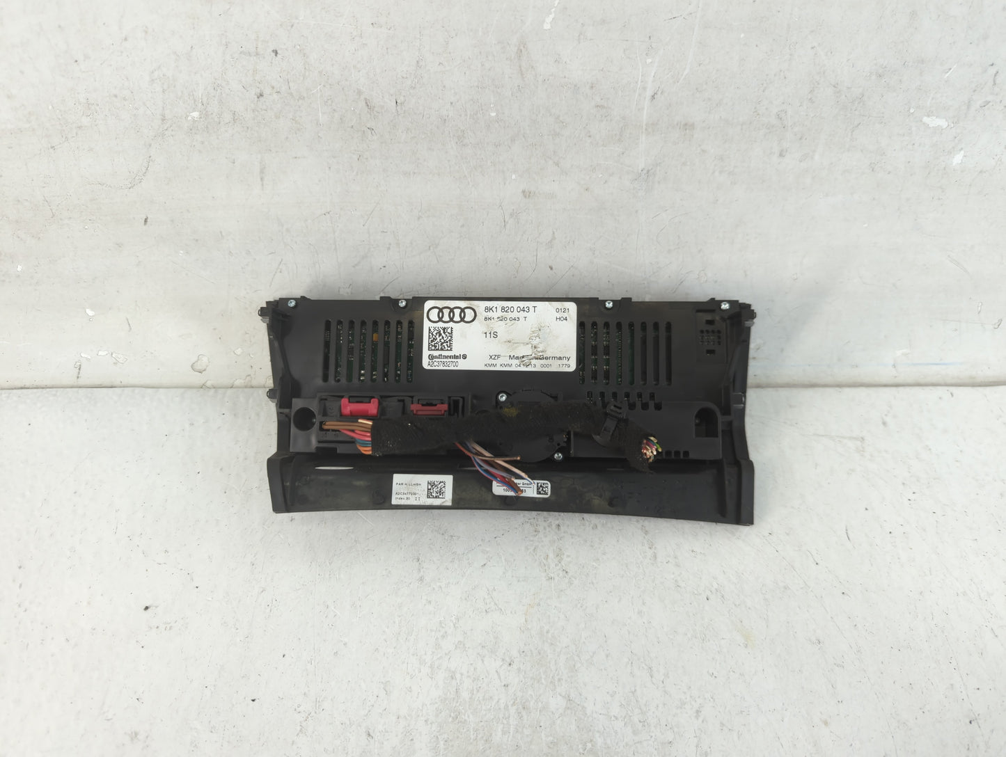 2014-2016 Audi S5 Climate Control Module Temperature AC/Heater Replacement P/N:8K1 820 043 T Fits Fits 2013 2014 2015 2016 2