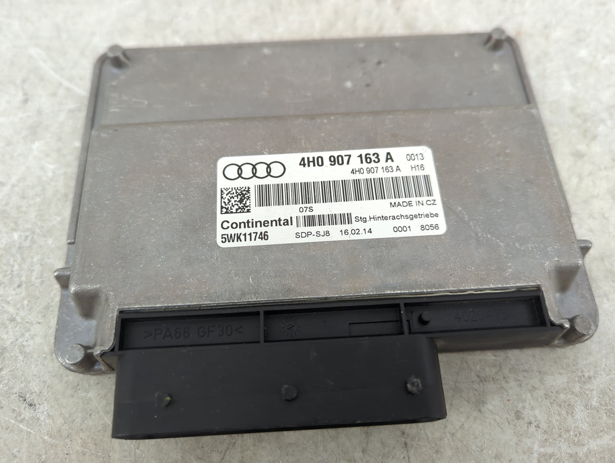 2013-2015 Audi S7 Differential Lock Control Module 4h0907163a|5wk11746 - Oemusedautoparts1.com