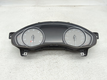 2014 Audi S7 Instrument Cluster Speedometer Gauges P/N:4G8920985F 0263672248 Fits OEM Used Auto Parts - Oemusedautoparts1.co