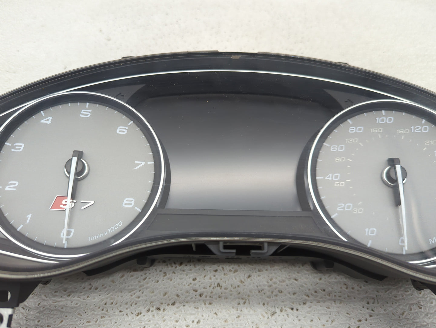 2014 Audi S7 Instrument Cluster Speedometer Gauges P/N:4G8920985F 0263672248 Fits OEM Used Auto Parts - Oemusedautoparts1.co