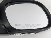 Blank Key Kia Passenger Right Side View Manual Door Mirror Black - Oemusedautoparts1.com