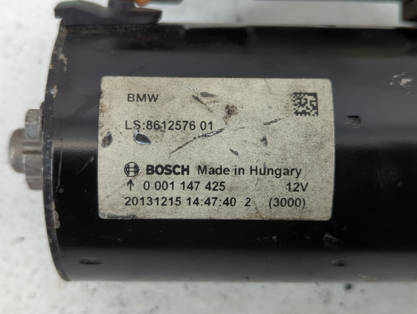 2014-2016 Bmw 228i Car Starter Motor Solenoid OEM P/N:8612576 Fits Fits 2012 2013 2014 2015 2016 2017 2018 OEM Used Auto Par