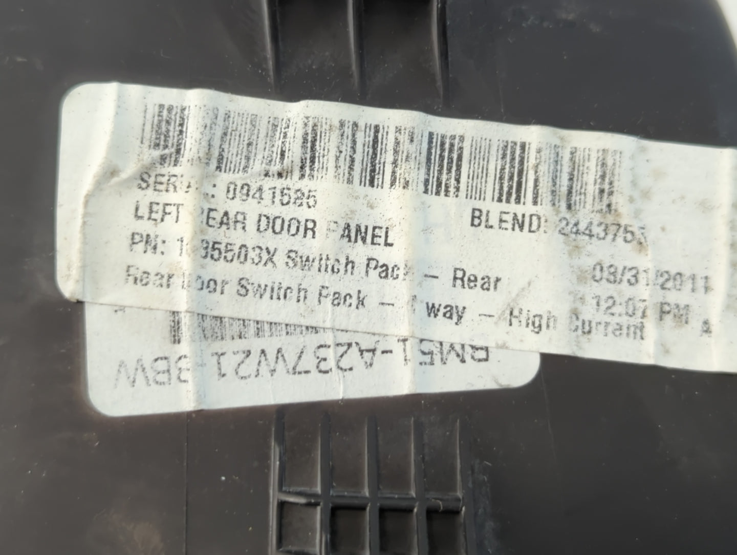 2014 Bmw 228i Passenger Right Power Window Switch - Oemusedautoparts1.com