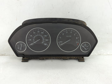 2014 Bmw 320 Instrument Cluster Speedometer Gauges P/N:9232895 9325206-01, 14369510 Fits OEM Used Auto Parts - Oemusedautopa