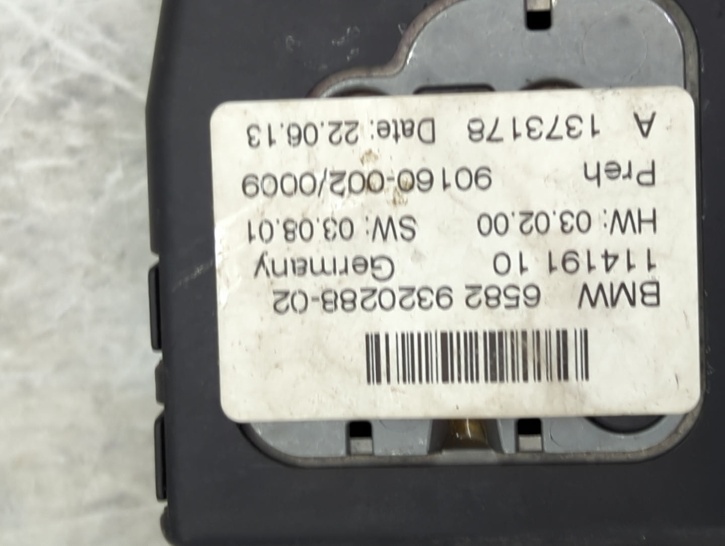 2014 Bmw 320 Radio AM FM Cd Player Receiver Replacement P/N:6582 9320288-02 11419110, 90160-002/0009, A 1373178 Fits OEM Use