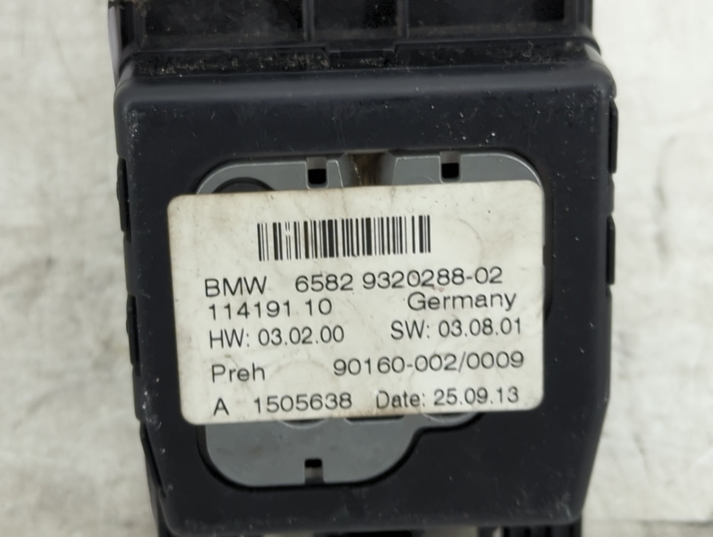 2014 Bmw 320 Information-gps-tv Control Module 65829320288-02|9320288-02 - Oemusedautoparts1.com