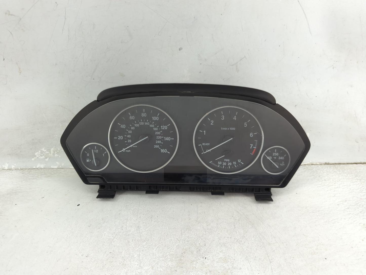 2013-2014 Bmw 320 Instrument Cluster Speedometer Gauges P/N:9232894 9325179-01 Miles:44K Fits Fits 2012 2013 2014 2015 2016 