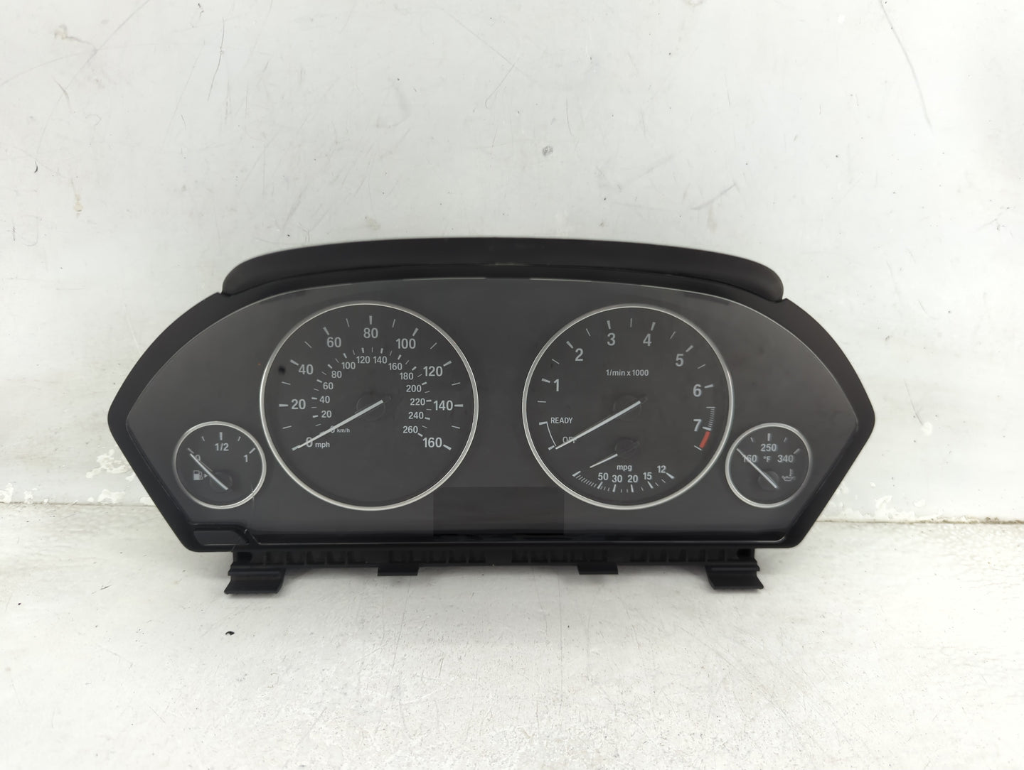 2013-2018 Bmw 320 Instrument Cluster Speedometer Gauges P/N:9325179-01 9232894 Miles:25K Fits OEM Used Auto Parts - Oemuseda