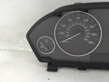 2013-2018 Bmw 320 Instrument Cluster Speedometer Gauges P/N:9325179-01 9232894 Miles:25K Fits OEM Used Auto Parts