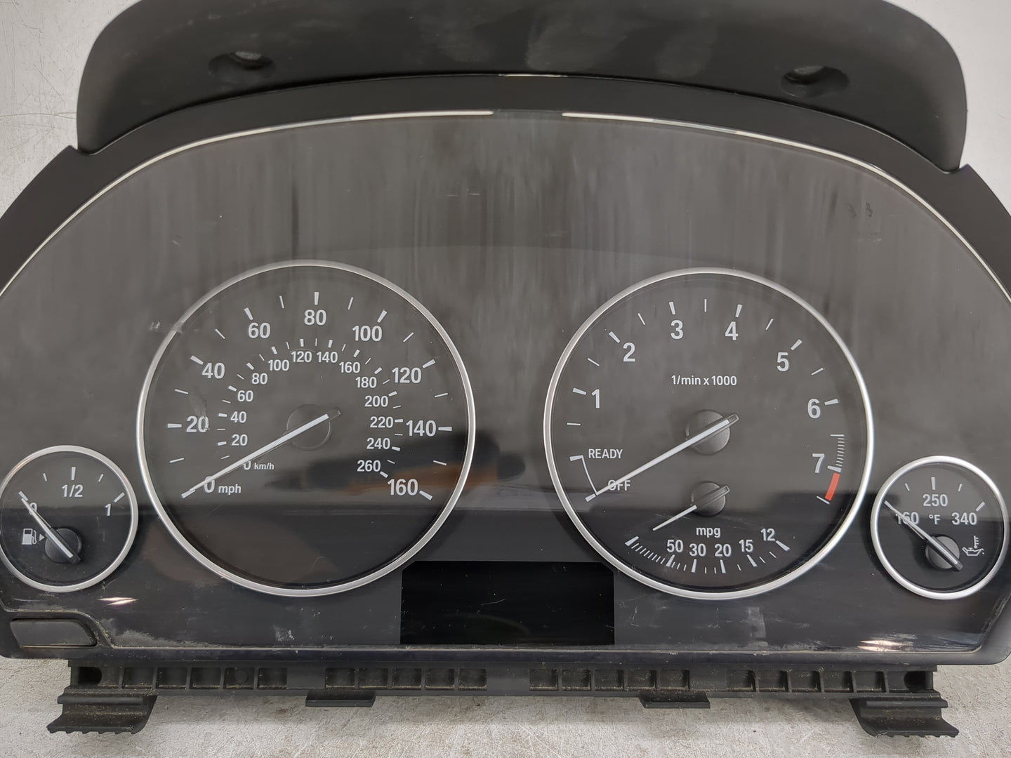 2013-2014 Bmw 320 Instrument Cluster Speedometer Gauges P/N:9232894 9325179-01 Miles:101K Fits Fits 2012 2013 2014 2015 2016