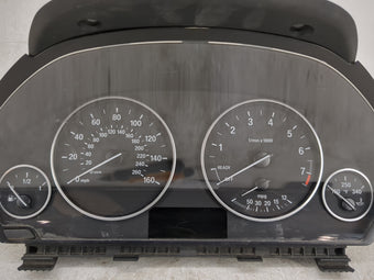 compare product 2013-2014 Bmw 320 Instrument Cluster Speedometer Gauges P/N:9232894 9325179-01 Miles:101K Fits Fits 2012 2013 2014 2015 2016 OEM Used Auto Parts