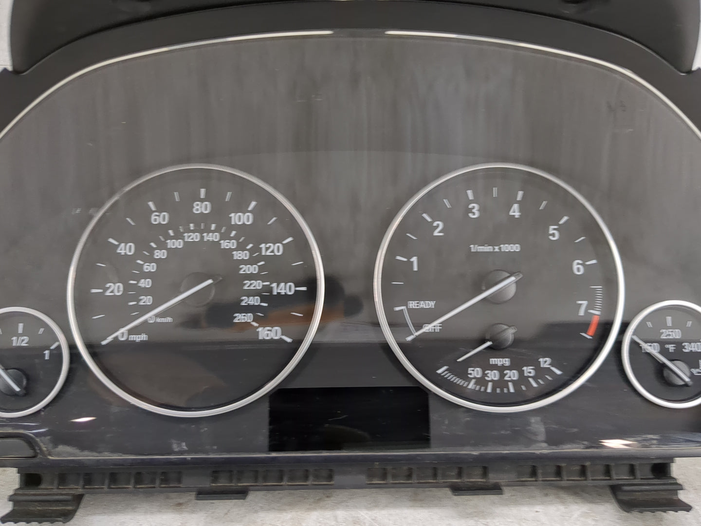 2013-2014 Bmw 320 Instrument Cluster Speedometer Gauges P/N:9232894 9325179-01 Miles:101K Fits Fits 2012 2013 2014 2015 2016
