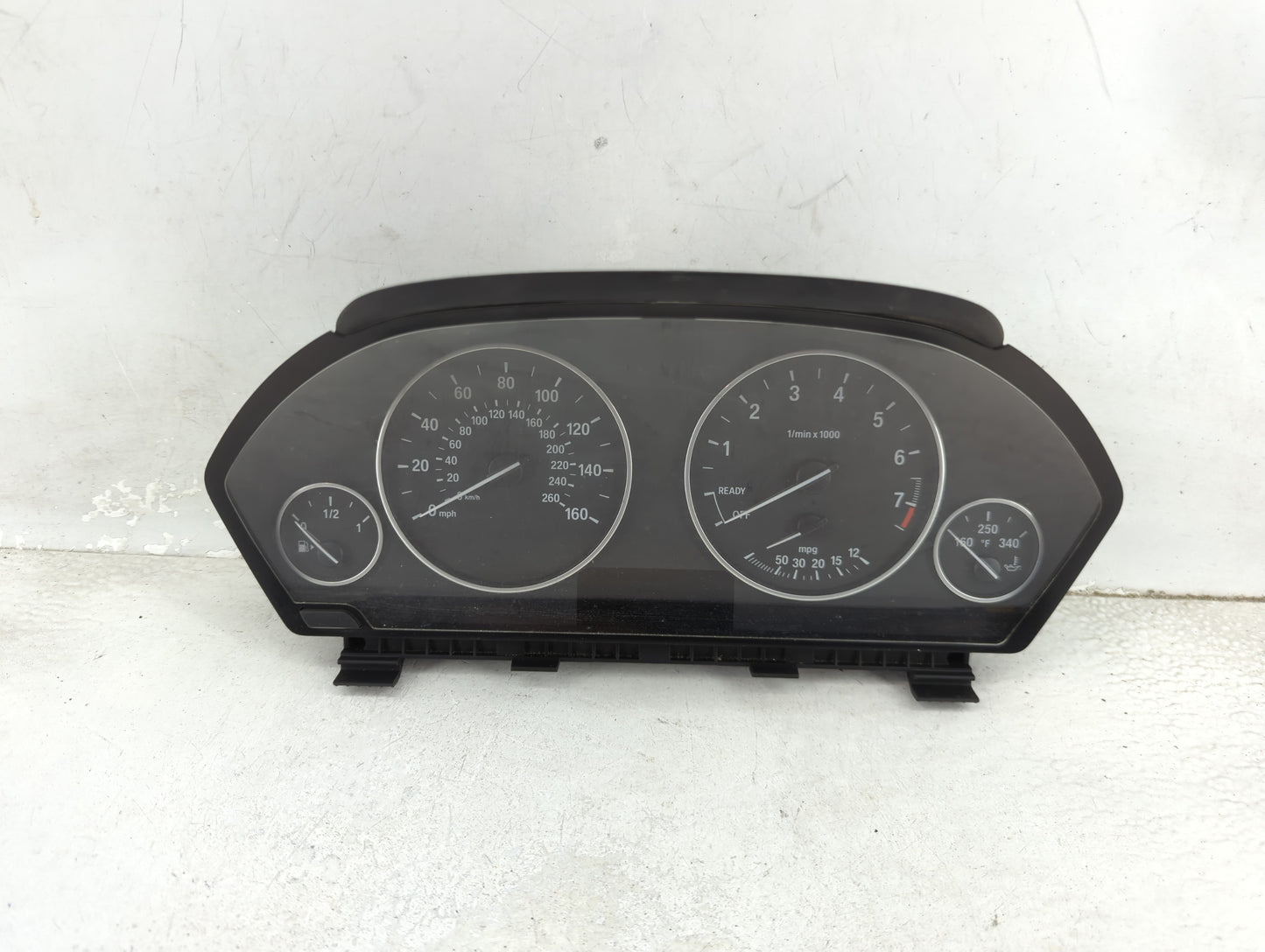 2013-2018 Bmw 320 Instrument Cluster Speedometer Gauges P/N:9232894 9325179-01 Miles:76K Fits OEM Used Auto Parts - Oemuseda