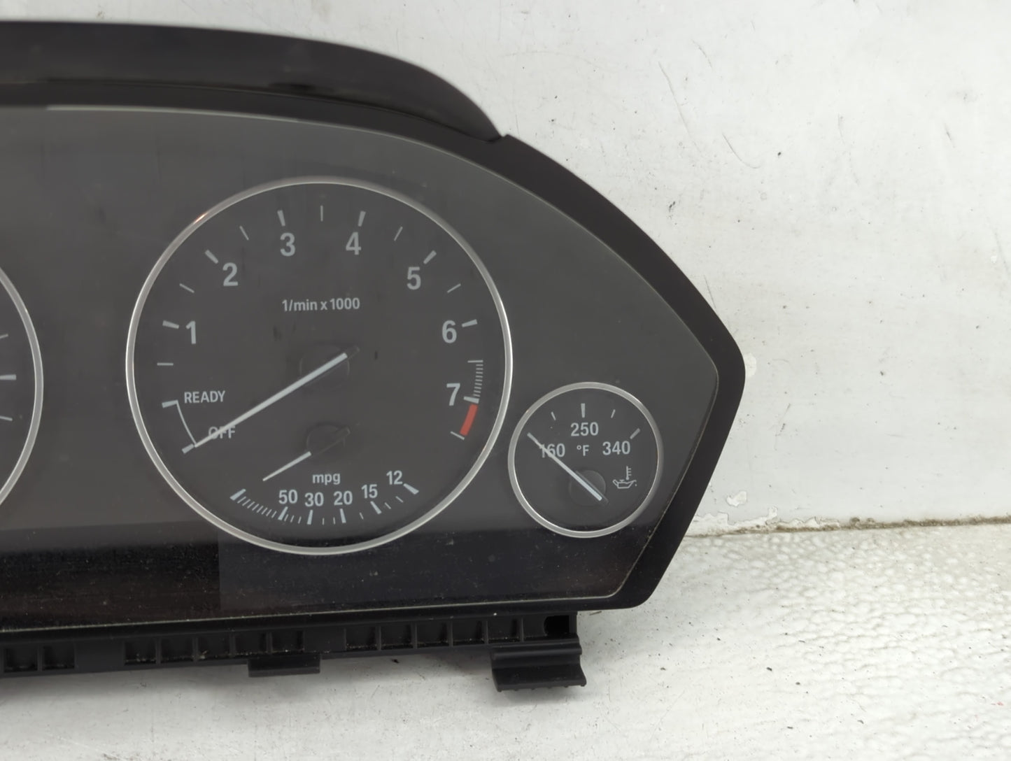 2013-2018 Bmw 320 Instrument Cluster Speedometer Gauges P/N:9232894 9325179-01 Miles:76K Fits OEM Used Auto Parts - Oemuseda