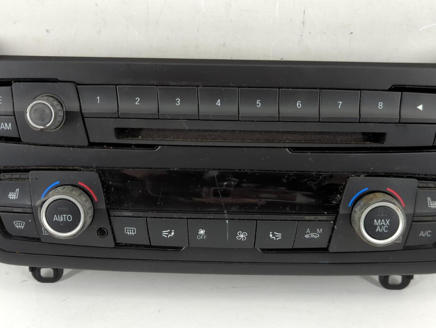 2012-2014 Bmw 320i Climate Control Module Temperature AC/Heater Replacement P/N:173 138 10 Fits Fits 2012 2013 2014 OEM Used