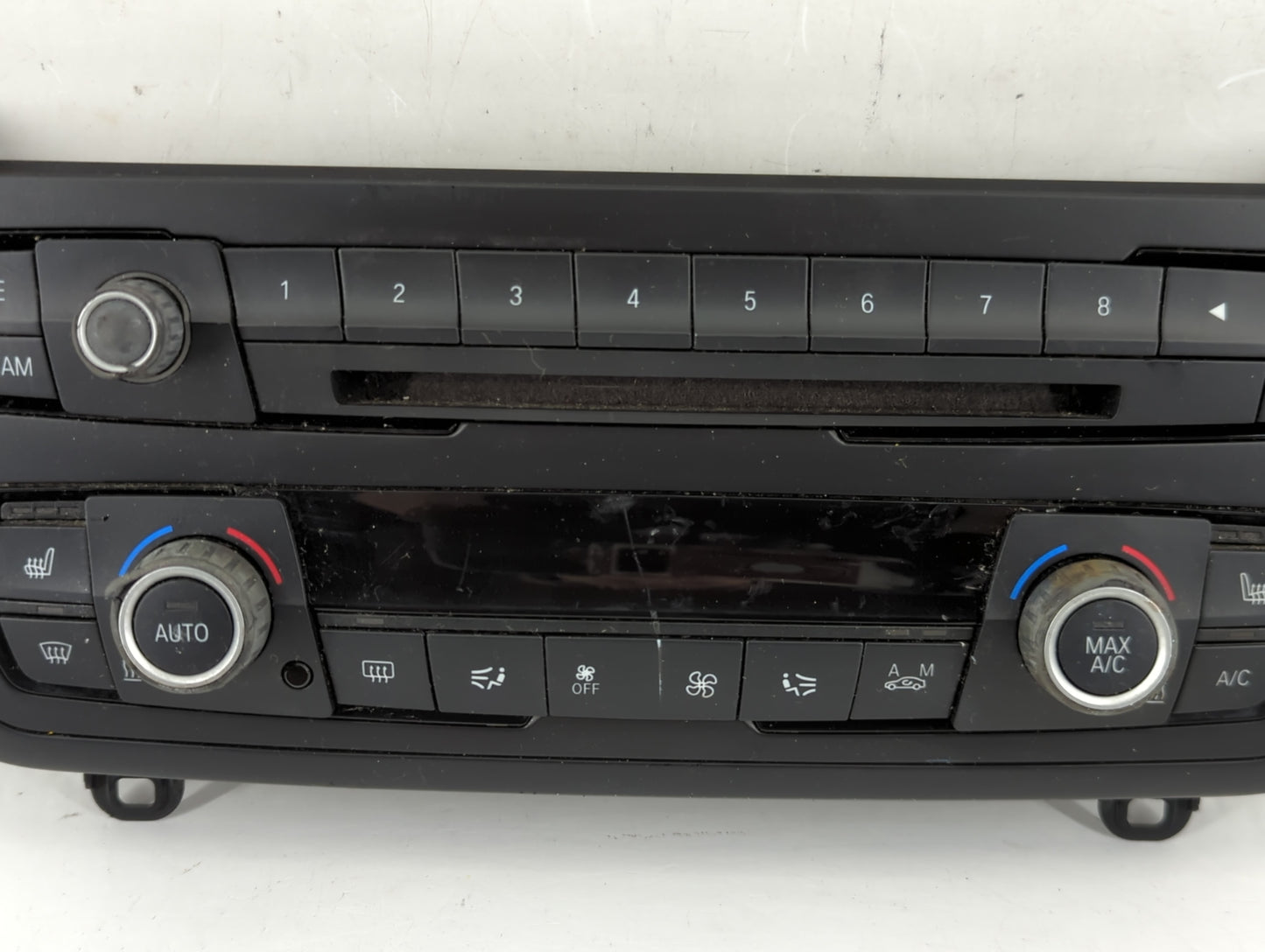 2012-2014 Bmw 320i Climate Control Module Temperature AC/Heater Replacement P/N:173 138 10 Fits Fits 2012 2013 2014 OEM Used