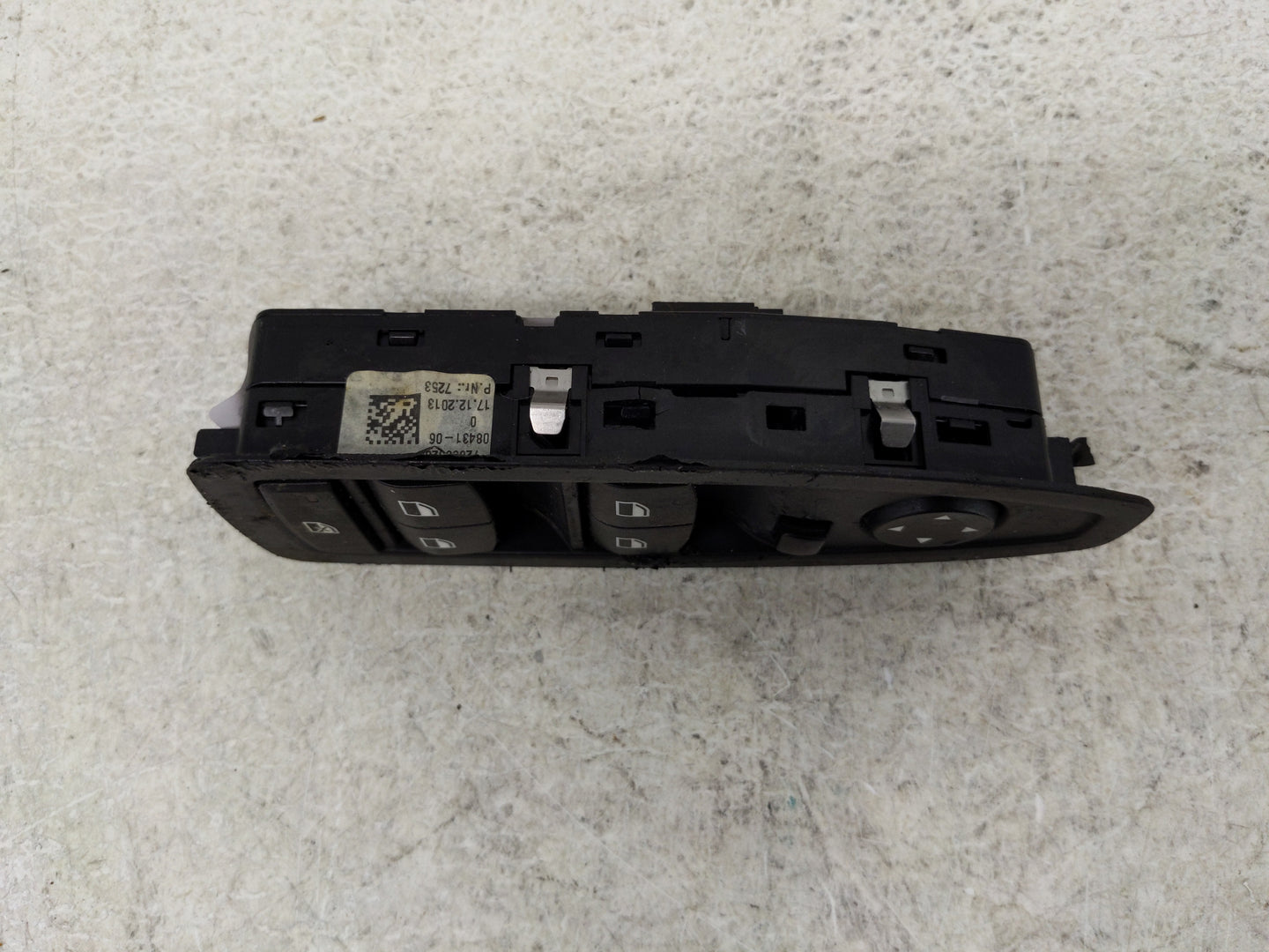 2012-2018 Bmw 320i Master Power Window Switch Replacement Driver Side Left P/N:728383206 Fits OEM Used Auto Parts - Oemuseda