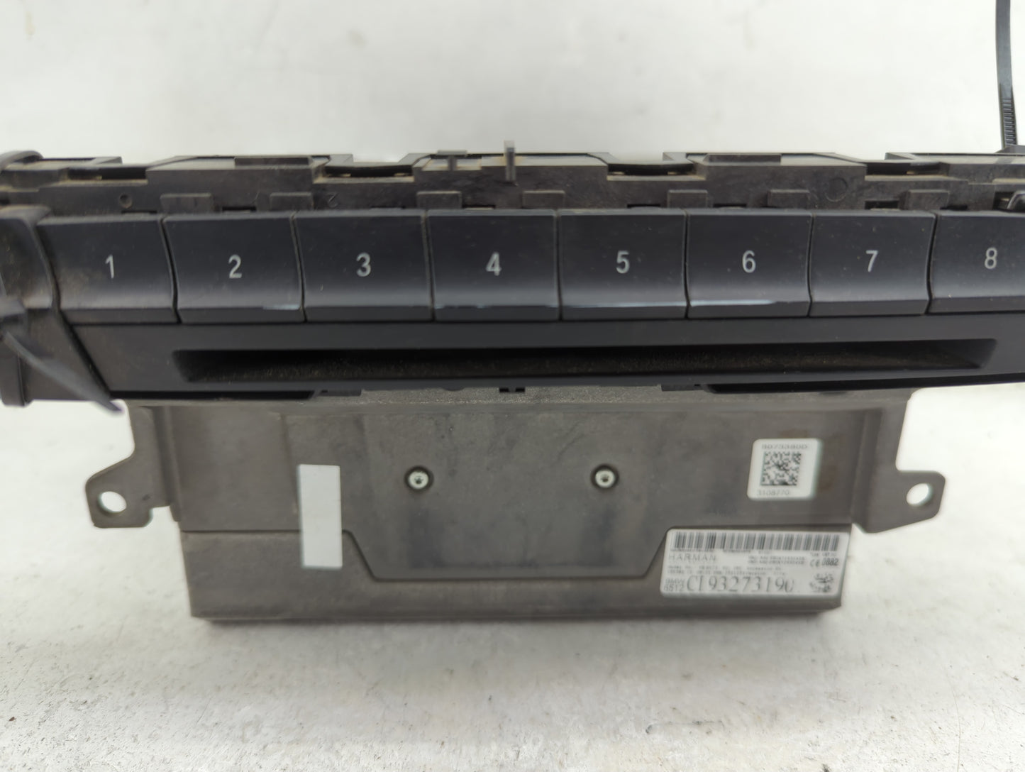 2014-2015 Bmw 320i Radio AM FM Cd Player Receiver Replacement P/N:CI93273190 HBB073, B073380D Fits Fits 2014 2015 2016 2017 
