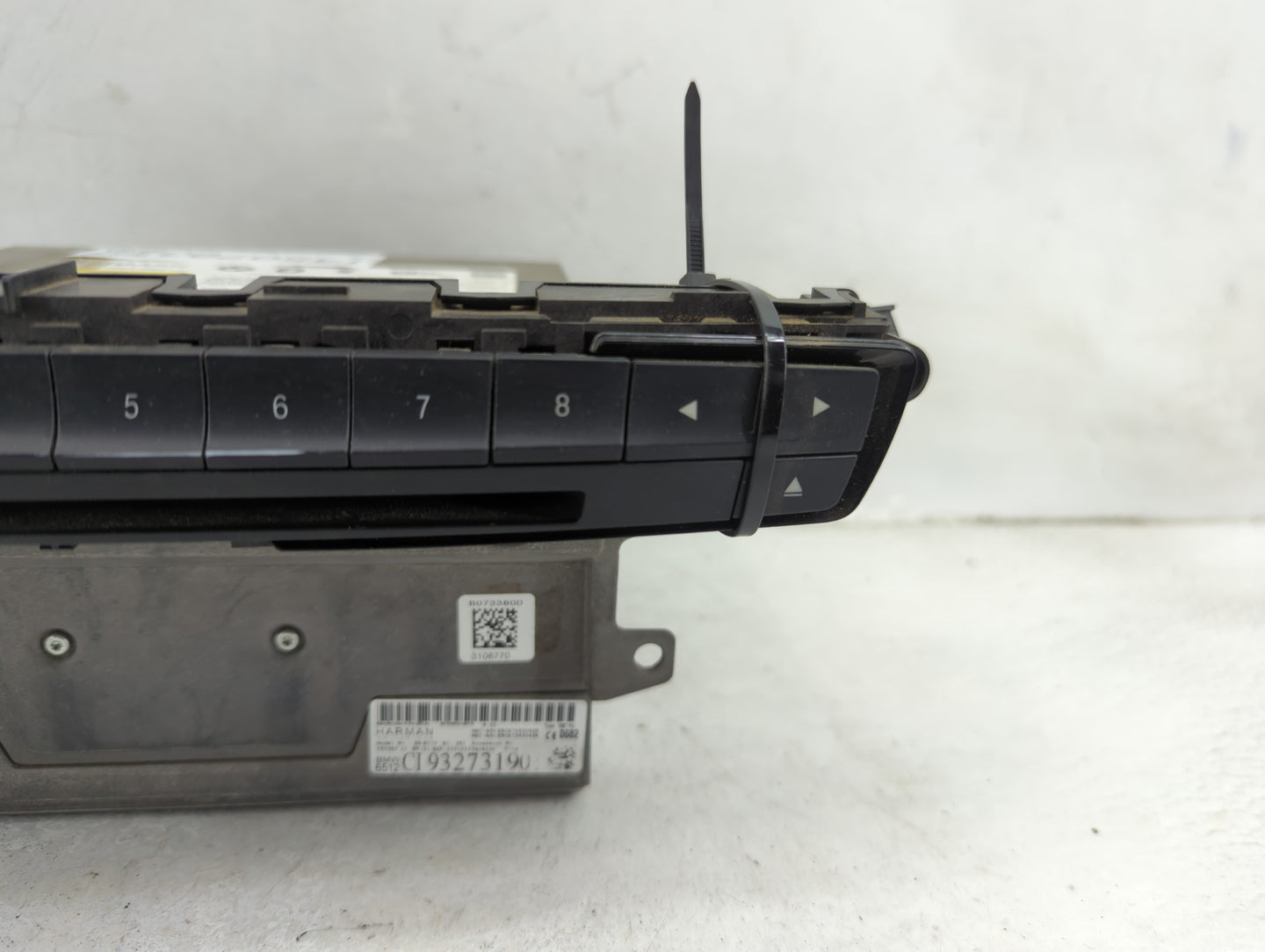 2014-2015 Bmw 320i Radio AM FM Cd Player Receiver Replacement P/N:CI93273190 HBB073, B073380D Fits Fits 2014 2015 2016 2017 