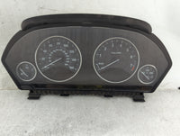 2013-2018 Bmw 320i Instrument Cluster Speedometer Gauges P/N:9325206-01 40036793 Miles: Fits OEM Used Auto Parts - Oemusedau