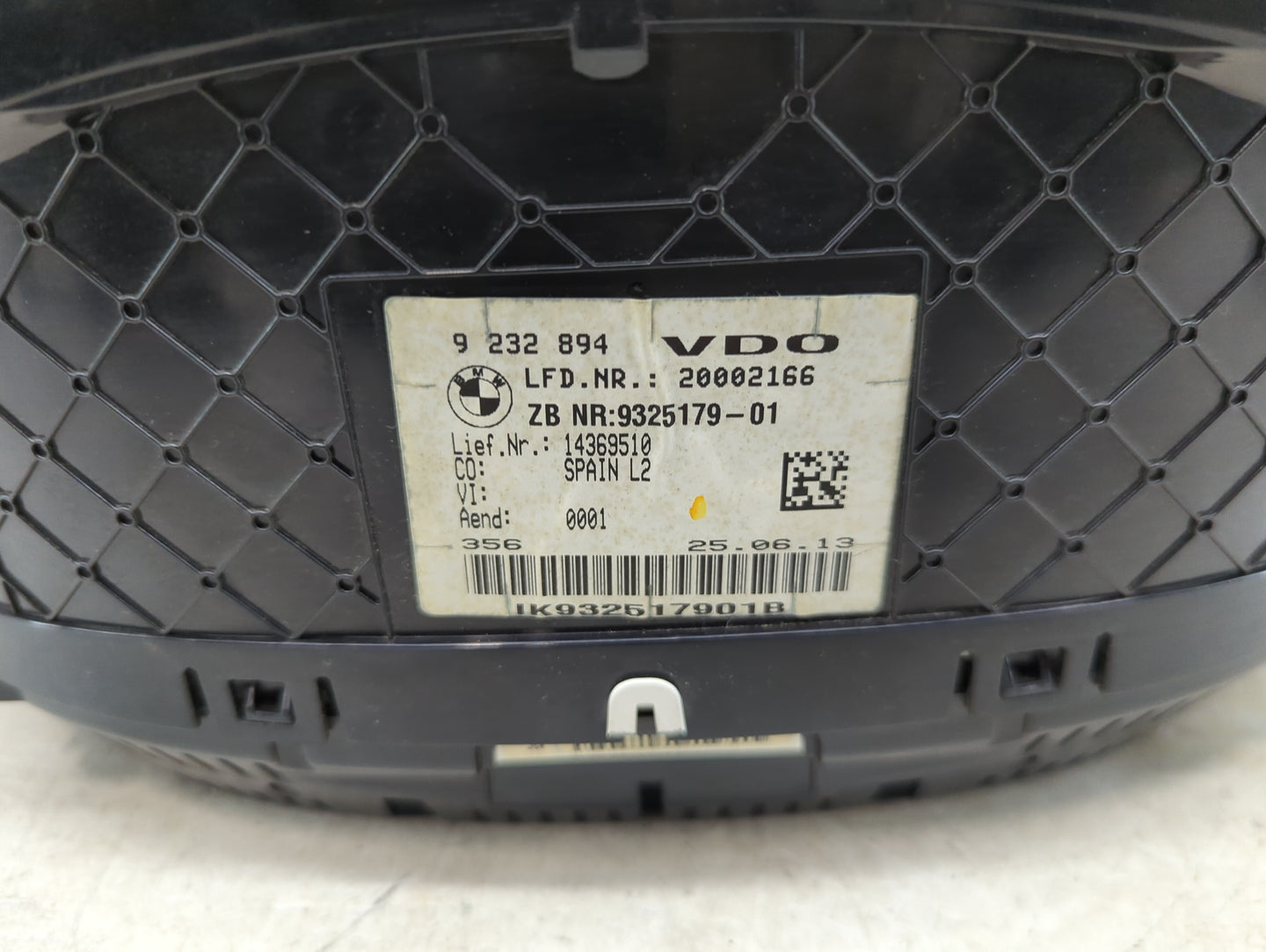 2013-2018 Bmw 320i Instrument Cluster Speedometer Gauges P/N:9 232 894 Miles: Fits OEM Used Auto Parts - Oemusedautoparts1.c
