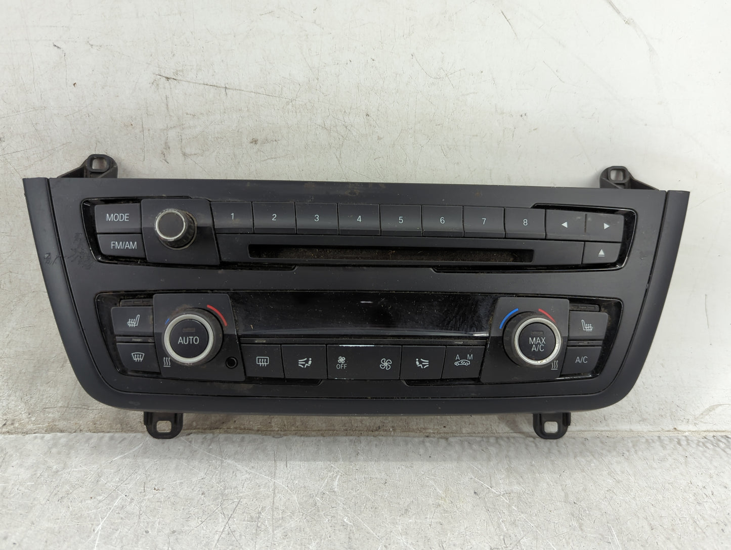 2012-2014 Bmw 320i Climate Control Module Temperature AC/Heater Replacement Fits Fits 2012 2013 2014 OEM Used Auto Parts - O