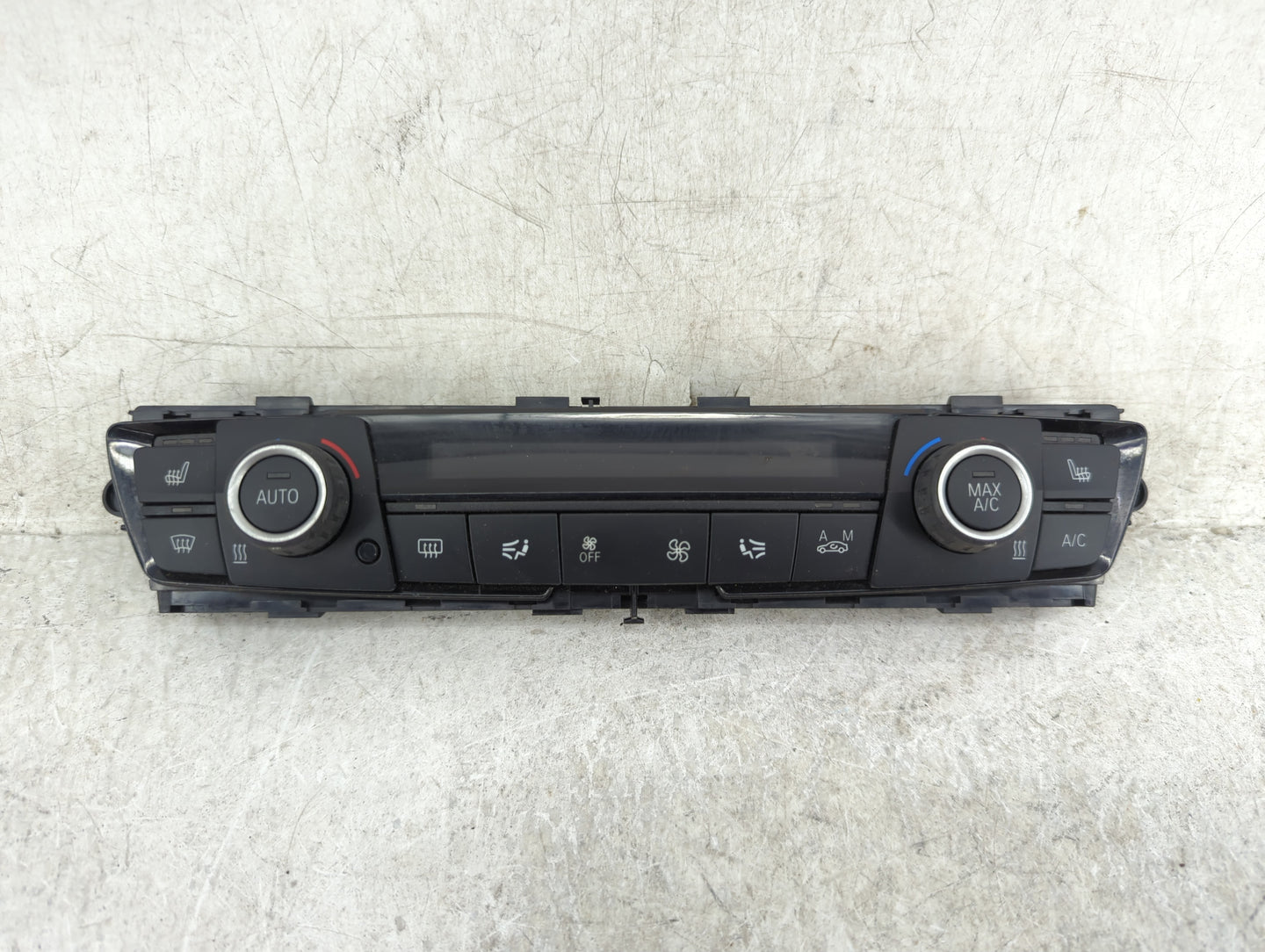 2014-2015 Bmw 320i Climate Control Module Temperature AC/Heater Replacement Fits Fits 2014 2015 OEM Used Auto Parts - Oemuse