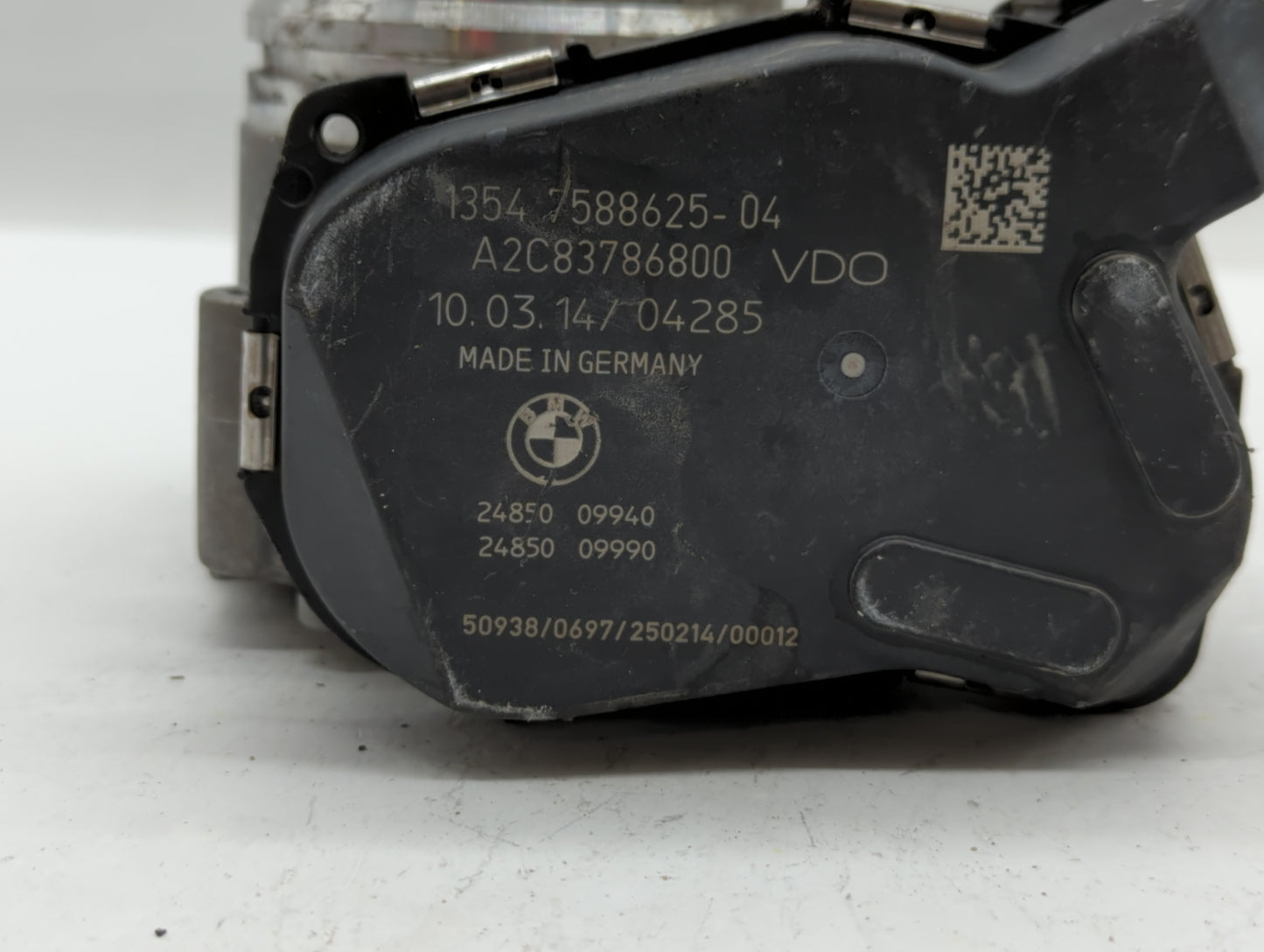2014 Bmw 320i Throttle Body P/N:A2C83786800 6887740 Fits OEM Used Auto Parts - Oemusedautoparts1.com