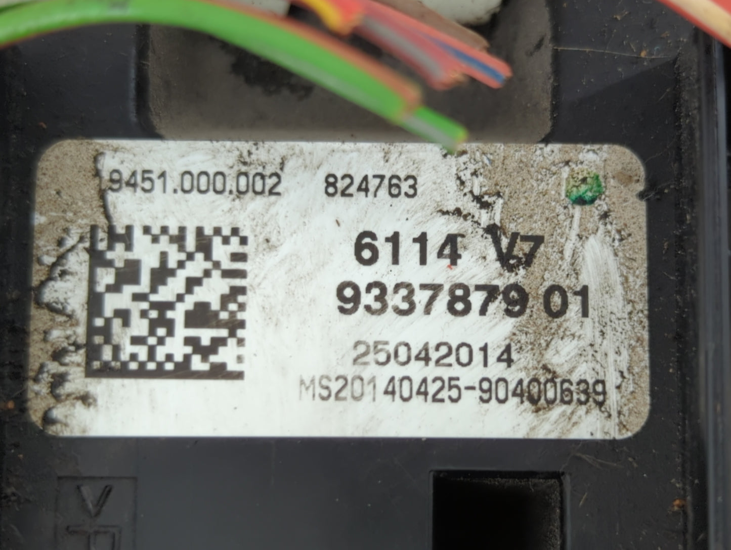 2012-2018 Bmw 320i Fusebox Fuse Box Panel Relay Module P/N:9337879 01 Fits Fits 2012 2013 2014 2015 2016 2017 2018 2019 2020