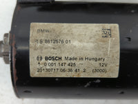 2014-2018 Bmw 320i Car Starter Motor Solenoid OEM P/N:8612576 Fits Fits 2012 2013 2014 2015 2016 2017 2018 OEM Used Auto Par