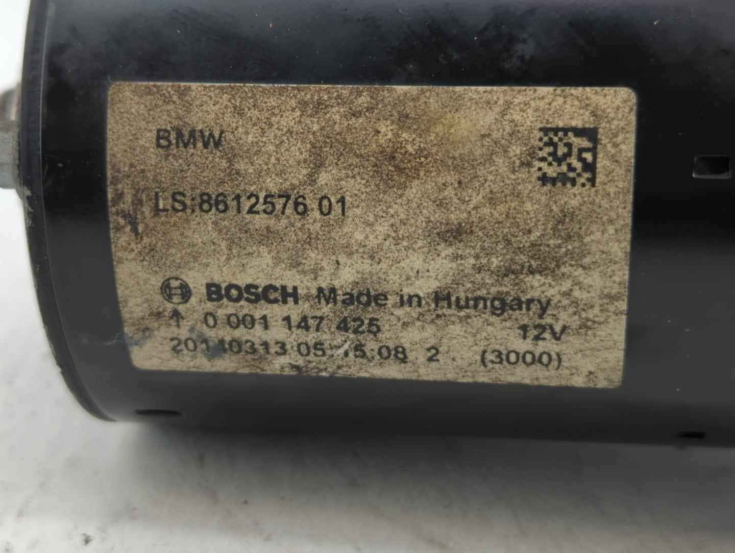 2014-2018 Bmw 320i Car Starter Motor Solenoid OEM P/N:0 001 147 425 Fits Fits 2012 2013 2014 2015 2016 2017 2018 OEM Used Au