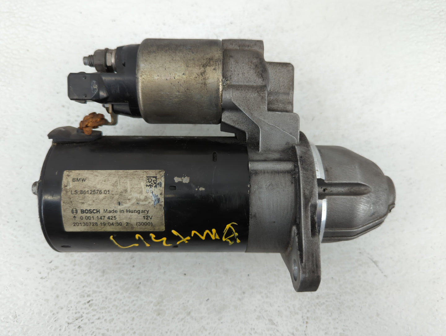 2014-2018 Bmw 320i Car Starter Motor Solenoid OEM P/N:0 001 147 425 Fits Fits 2012 2013 2014 2015 2016 2017 2018 OEM Used Au