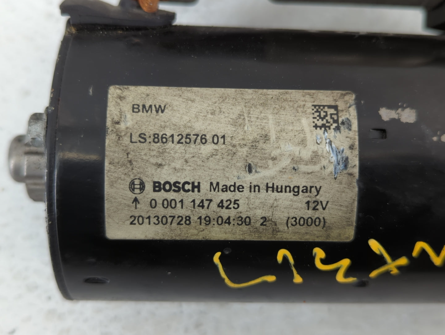 2014-2018 Bmw 320i Car Starter Motor Solenoid OEM P/N:0 001 147 425 Fits Fits 2012 2013 2014 2015 2016 2017 2018 OEM Used Au