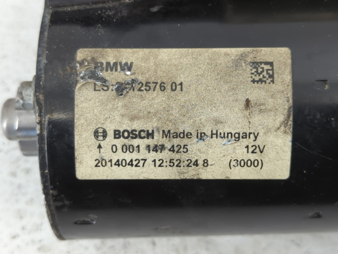 2014-2018 Bmw 320i Car Starter Motor Solenoid OEM P/N:20140427 0 001 147 425 Fits Fits 2012 2013 2014 2015 2016 2017 2018 OE