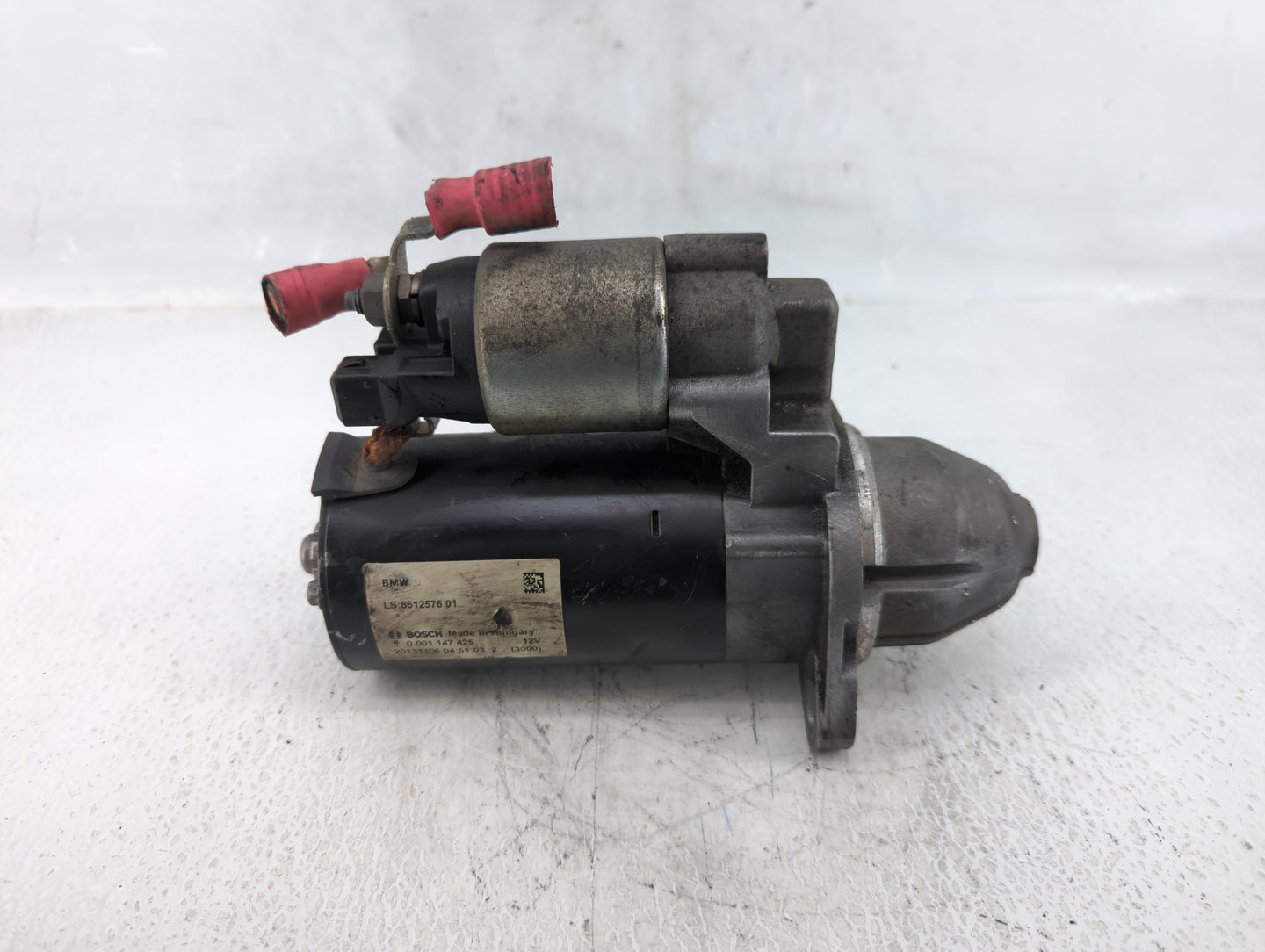 2014-2018 Bmw 320i Car Starter Motor Solenoid OEM P/N:8612576 01 Fits Fits 2012 2013 2014 2015 2016 2017 2018 OEM Used Auto 