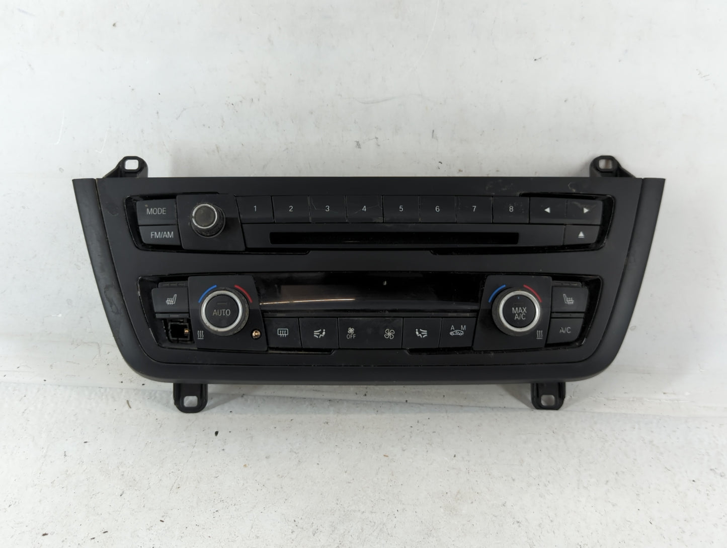 2012-2014 Bmw 320i Climate Control Module Temperature AC/Heater Replacement Fits Fits 2012 2013 2014 OEM Used Auto Parts - O