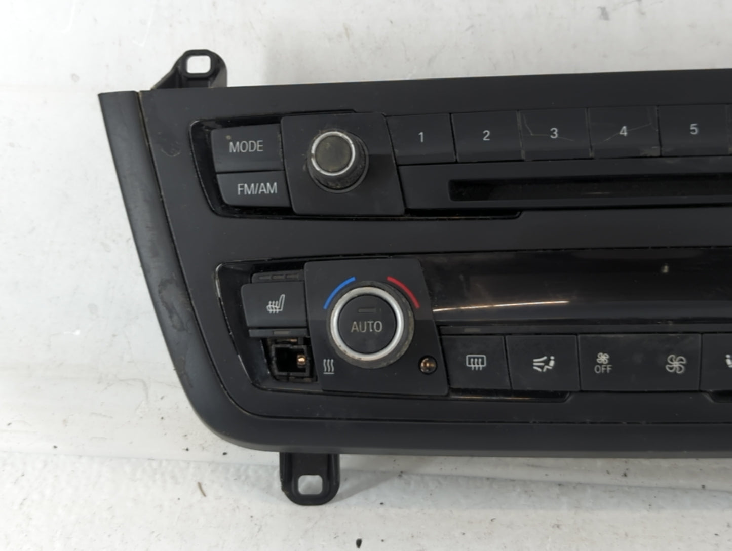 2012-2014 Bmw 320i Climate Control Module Temperature AC/Heater Replacement Fits Fits 2012 2013 2014 OEM Used Auto Parts - O