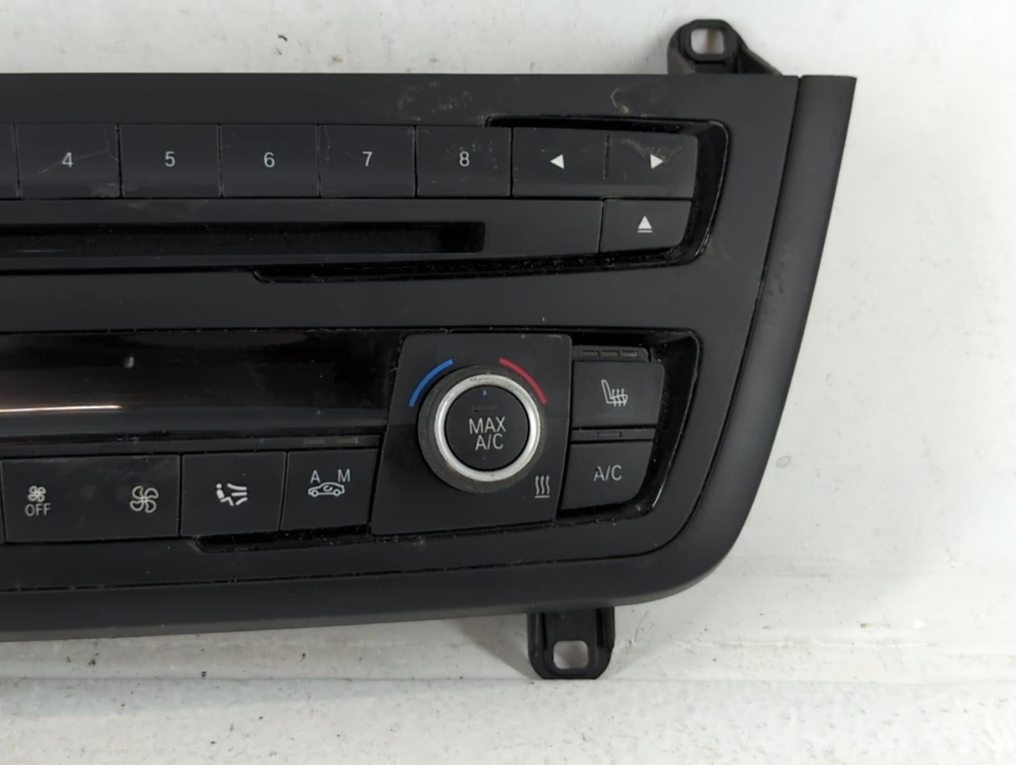 2012-2014 Bmw 320i Climate Control Module Temperature AC/Heater Replacement Fits Fits 2012 2013 2014 OEM Used Auto Parts - O