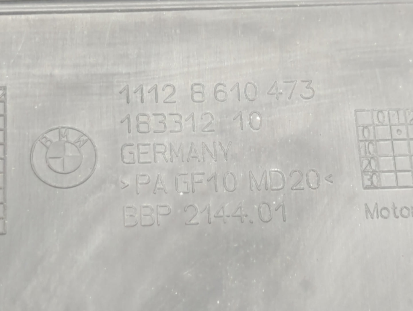 2014 Bmw 320i Engine Cover - Oemusedautoparts1.com